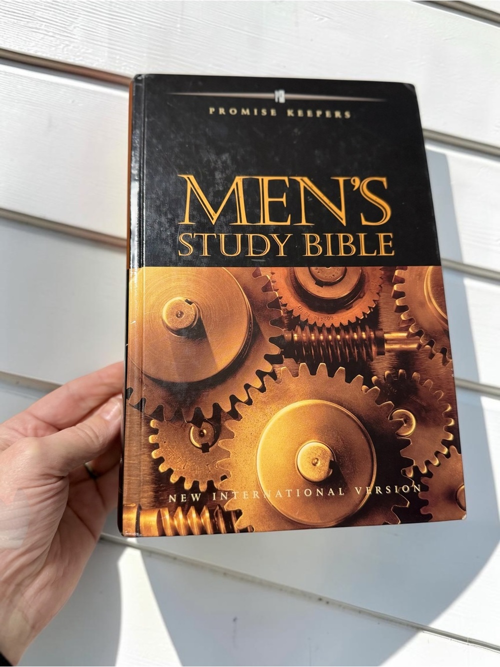 Promise Keepers Men’s Study Bible NIV Zondervan Hardcover Vintage 90s